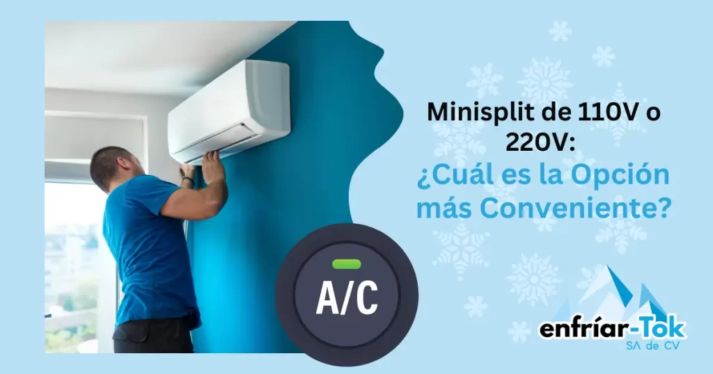 Minisplit de 110V o 220V